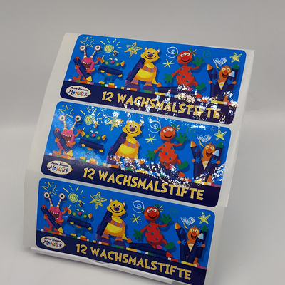 HAUSTIER Papier-BOPP CMYK Kuss wasserdichten bedruckbaren Aufkleber-schnitt Aufkleber-Laminats-Blätter