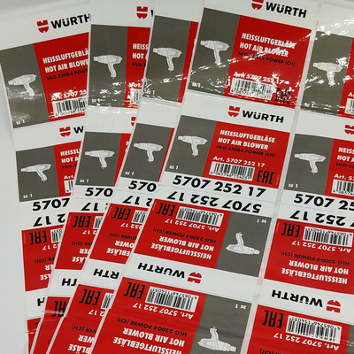 Kuss-Schnitt-Aufkleber-Handwerkzeug-Papierverpacken BOPP klebendes glattes CMYK glattes lamelliertes