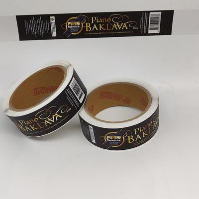 Avery Permanent Food Adhesive Labels-Vinylaufkleber mit Matt Lamination