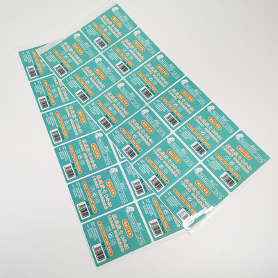 Glatte entfernbare Matte Sticker Paper Waterproof Synthetic-Waschmittel-Aufkleber