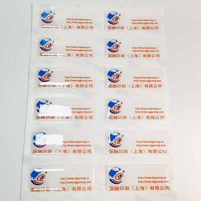 Klarer aufkleber-Hauben-Gel3ms Glue Strong Adhesive PU-Hauben-3D Epoxidaufkleber