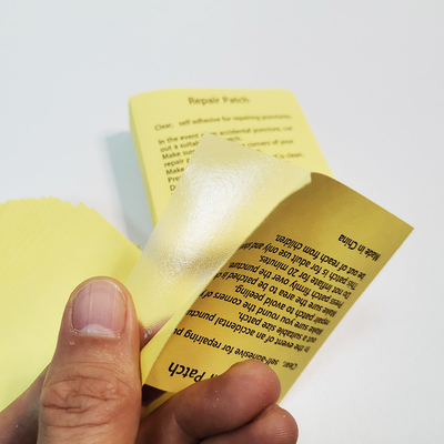 Aufblasbare Reparatur CMYK bessert PVC-Luftmatraze-Vinylpool-Zwischenlagen-Flecken aus