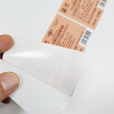 Matte Glossy Adhesive Wine Labels BOPP druckte kundengebundenen Entwurf