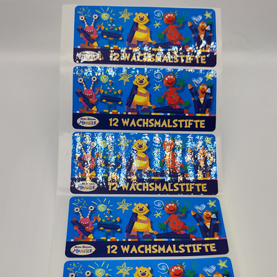 HAUSTIER Papier-BOPP CMYK Kuss wasserdichten bedruckbaren Aufkleber-schnitt Aufkleber-Laminats-Blätter