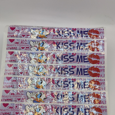 Flexo, das klebendes glattes Aufkleber-Papier Aufkleber Pantone PMS druckt