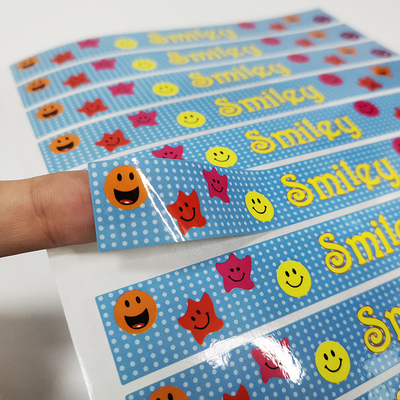 BOPP-Film-klebende Aufkleber lackieren glatten Matte Laminated Sticker Paper