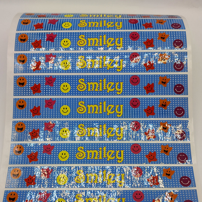 BOPP-Film-kundenspezifische Aufkleber dauerhaftes CMYK druckten selbstklebende Aufkleber
