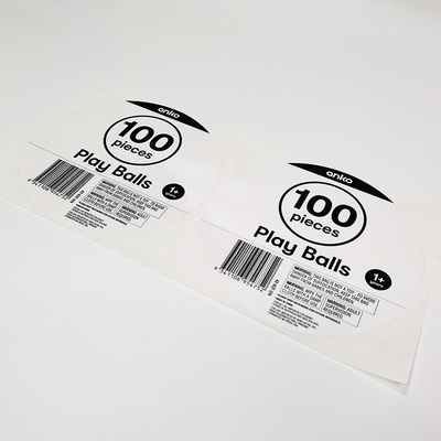 Verpackenaufkleber synthetisches CMYK BOPP ringsum entfernbares Aufkleber-Papier