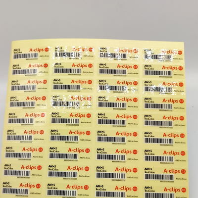 Logo Print Pantone Color Stickers fertigte wasserdichten glatten Rollenvinylaufkleber besonders an