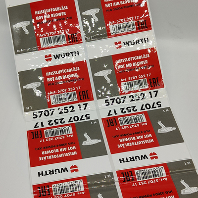 Kuss-Schnitt-Aufkleber-Handwerkzeug-Papierverpacken BOPP klebendes glattes CMYK glattes lamelliertes