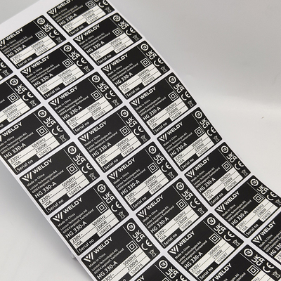 Papierverpackenaufkleber BOPP imprägniern die Lackierung von industriellen Aufklebern