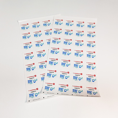 Umbau-Preis-Aufkleber der dauerhaften kundenspezifischen Kleinaufkleber-rechteckige CMYK BOPP