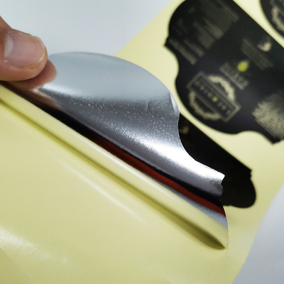 Wasserdichter bedruckbarer Vinylaufkleber Matt Lamination Sticky Food Labelss Olive Oil BOPP