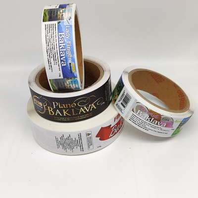 Avery Permanent Food Adhesive Labels-Vinylaufkleber mit Matt Lamination