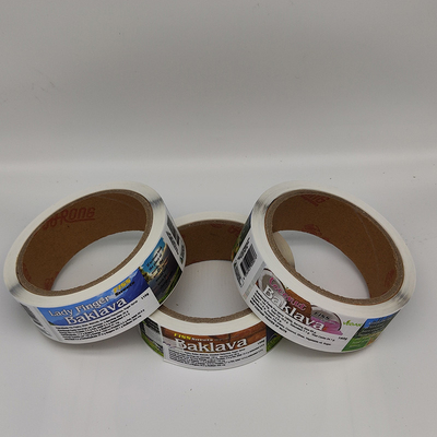 NahrungsmittelCMYK Digital aufkleber Matt Varnishing Cookies Storage Box-Aufkleber
