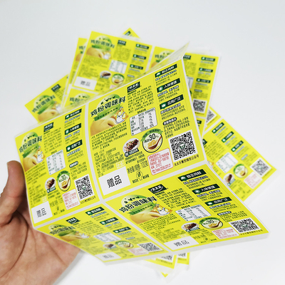 Druck-Aufkleber Avery Dennison Food Adhesive Labels Pantones CMYK Digital