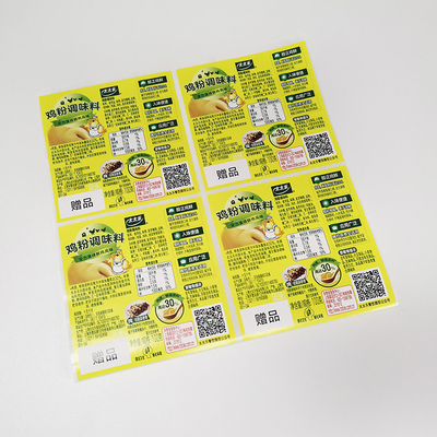 Avery Paper Food Adhesive Labels, der CMYK-Nahrungsmittel-Aufkleber würzt