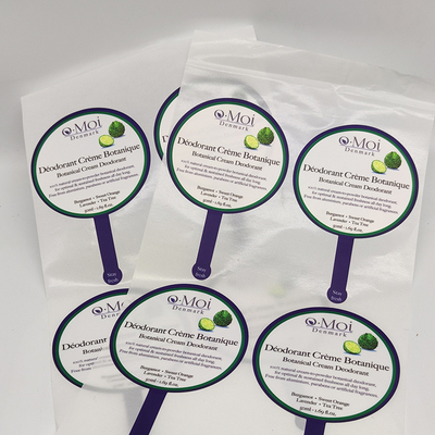 Getränkeflaschen-Dichtungs-Aufkleber Lutscher-kundenspezifische Juice Bottle Labels Waterproofs BOPP