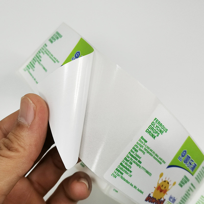 BOPP-Pharmaindustrie-Etikettendruck Pantone-Gesundheitswesen-Aufkleber