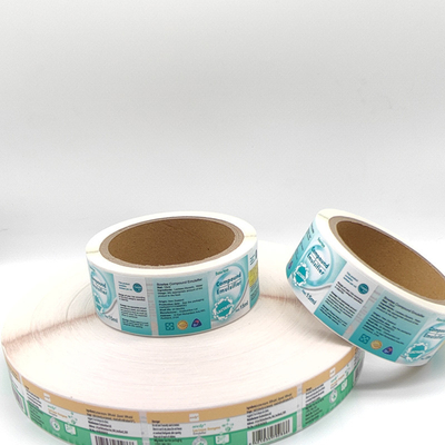 BOPP-Material-chemische Produkte beschriftet 60mm x 30mm Haushalt täglicher Aufkleber