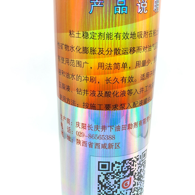 Chemische Sicherheits-Aufkleber-Laser Vial Hologram Waterproof Sticker Labels CMYK