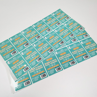 Glatte entfernbare Matte Sticker Paper Waterproof Synthetic-Waschmittel-Aufkleber
