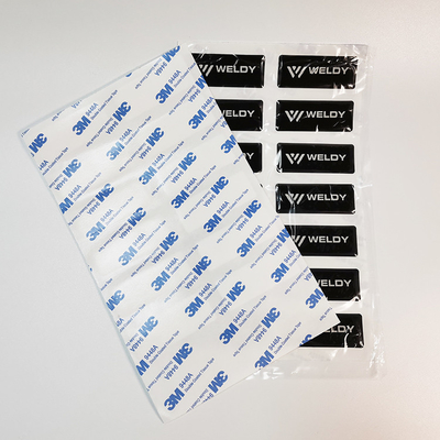 Glatte Epoxy-Kleber Aufkleber Crystal Clear Epoxy Dome Stickers der Laminierungs-3D