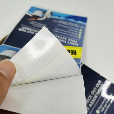 Matte Waterproof Custom Die Cut-Aufkleber CMYK, die entfernbares klebendes Vinyl drucken