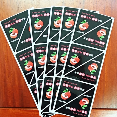 Lebensmittelverpackung Flaschen Aufkleber Etiketten mit matten Oberflächen Alternative
