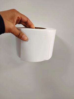 Wärmepapier Verpackung Etiketten Aufkleber Rechteckiges Matte Wasserdichtes Papier Vinyl